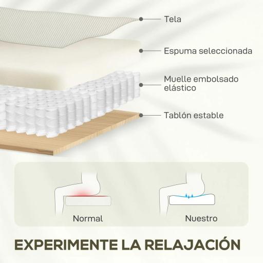 Sillón Levanta Personas con 8 Punto de Masaje Reposapiés Mando a Distancia y Bolsillo Lateral 83x92x110 cm Beige [4]