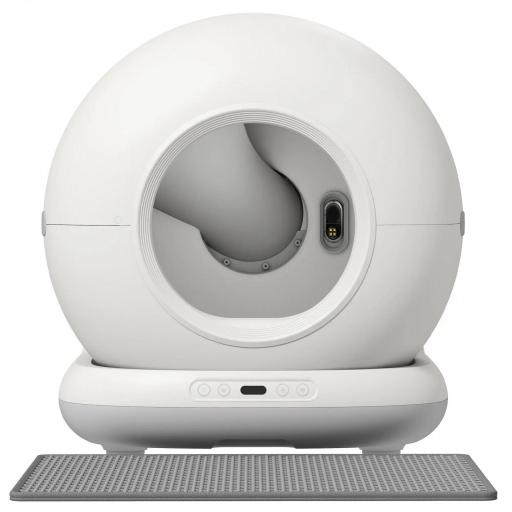 Arenero Gatos Autolimpiable 72L Extragrande Control por APP Control de Olores y Ruido Sensores de Seguridad Alfombrilla [8]