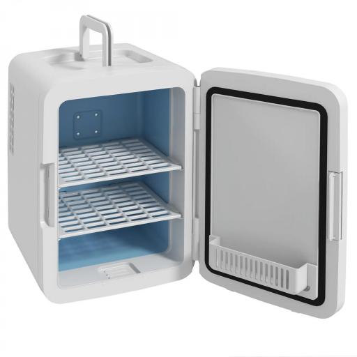 Nevera Cosméticos 10L Extrasilenciosa 12V/240V para Enfriar y Calentar Frigorífico Pequeño para Dormitorio Maquillaje [9]