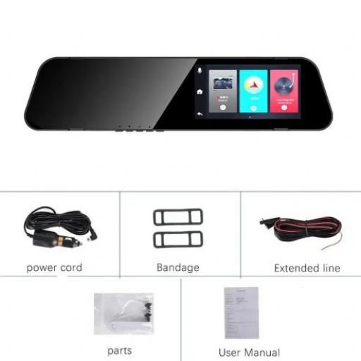 Espejo retrovisor para coche con cámara [5]