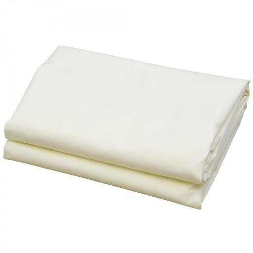 Toldo Vela Triangular 6x6x6 m Vela de Sombra para Jardín Patio Terraza Poliéster Anti UV Color Crema [5]