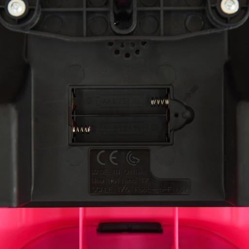 Tractor sin Pedales para Niños de 12-36 Meses con Remolque Extraíble Coche Correpasillos con Bocina Faros Pala Asiento de Suelo 25 cm y Rastrillo Carga 25 kg 91x29x44 cm Rosa [7]