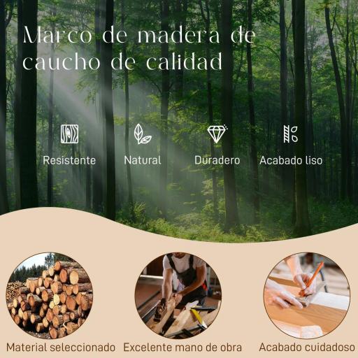 Silla Mecedora Nórdica con Reposapiés Respaldo Ajustable Mecedora de Pana Patas de Madera y Reposabrazos Cojín Crema [3]