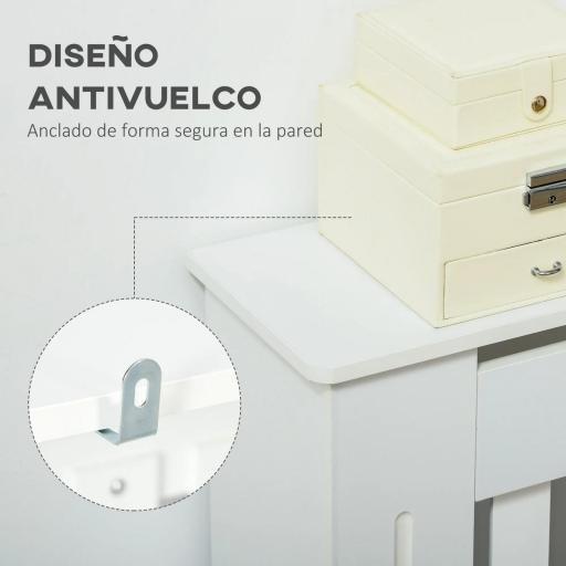 Cubreradiador de MDF Cubierta para Radiador para Salón Dormitorio Pasillo 172x19x81 cm Blanco [4]