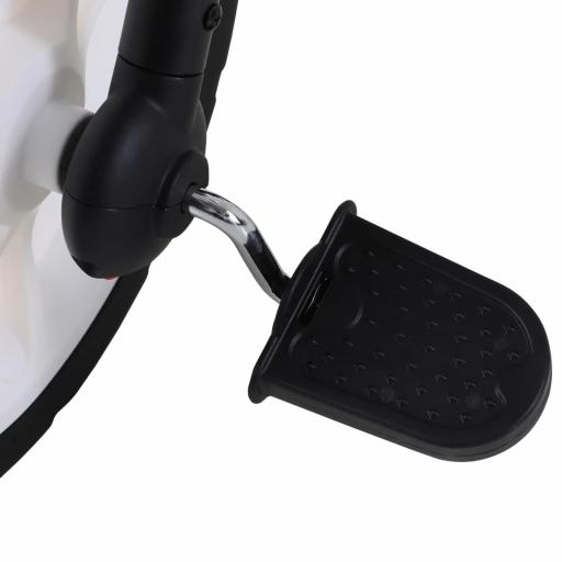 Bicicleta de Equilibrio con Pedales y Ruedas Entrenamiento Extraíbles de Asiento Regulable 33-38cm Niños +24 Meses Carga 25kg Negro [6]