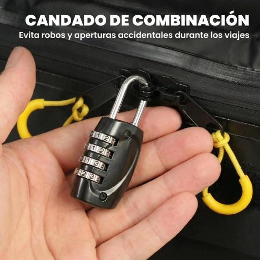 Bolsa de Techo para Coche 594L Impermeable con 6 Correas Alfombrilla Antideslizante Ganchos para Vehículos Amarillo [6]
