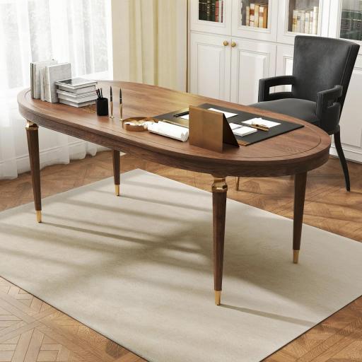 Alfombra Salón 120x160 cm Lavable en Lavadora Pelo Largo Estilo Moderno Tapete para Sala de Estar Dormitorio Crema [2]