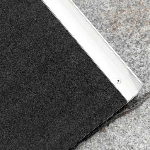 Rampa para Silla de Ruedas Plegable 122x73,5 cm Rampa Portátil de Aluminio Rampa de Umbral Antideslizante Negro [5]