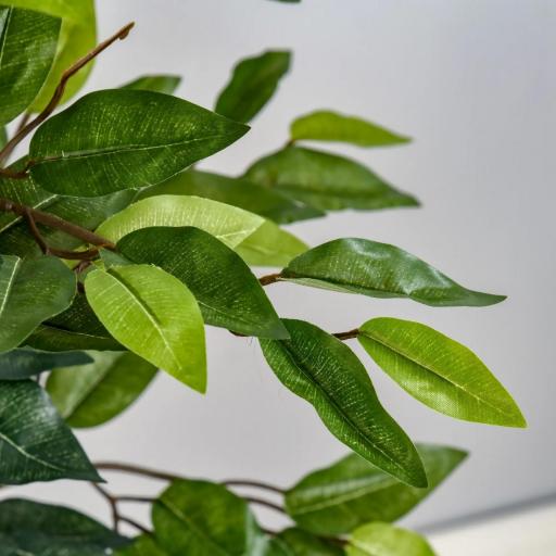 Planta Artificial con Macetas y 1008 Hojas Realistas para Decoración del Hogar Salón Dormitorio Ø17x150 cm Verde [5]