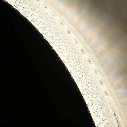 Espejo de Baño con Luces LED 81x51 cm Espejo de Pared con 3 Colores Interruptor Táctil Función de Desempañado Plata [6]