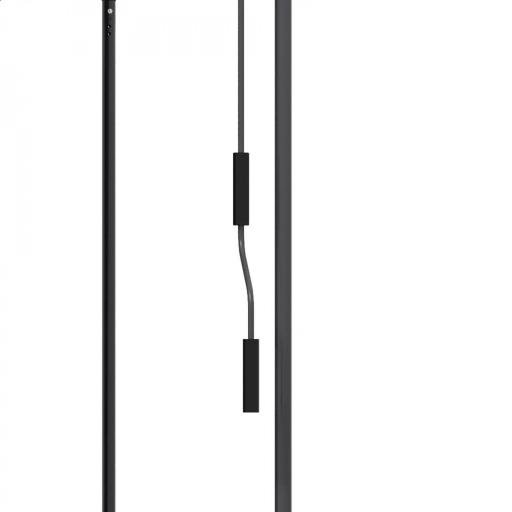 Toldo Manual Retráctil con Manivela 200x120x210-300 cm con Altura Ajustable Impermeable y Anti-UV Gris Oscuro [5]