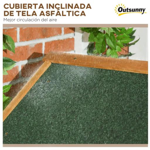 Cobertizo para Almacenaje de Herramientas 77x54,2x179 cm 0,3 m² Armario de Jardín de Madera con 3 Estantes y 2 Puertas [3]