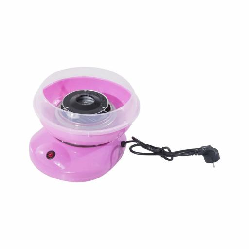 Máquina de Algodón de Azúcar de Uso doméstico de Polipropileno Acero Inox. y Aluminio 450W-550W 27x26x18 cm Rosa [8]
