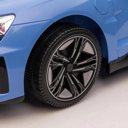 Coche Eléctrico para Niños de +3 Años AUDI RS e-tron GT Coche de Batería con Mando a Distancia 103x58x41 cm Azul [8]
