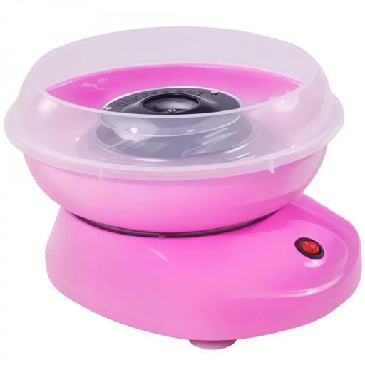 Máquina de Algodón de Azúcar de Uso doméstico de Polipropileno Acero Inox. y Aluminio 450W-550W 27x26x18 cm Rosa [9]