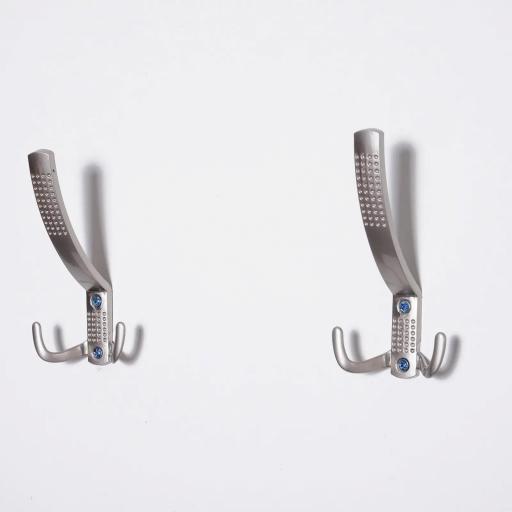 Conjunto de Muebles de Entrada Recibidor Pasillo Set de 3 Piezas Zapatero Espejo Perchero con 4 Ganchos para Colgar Ropa 80x27x46,5cm Blanco [7]