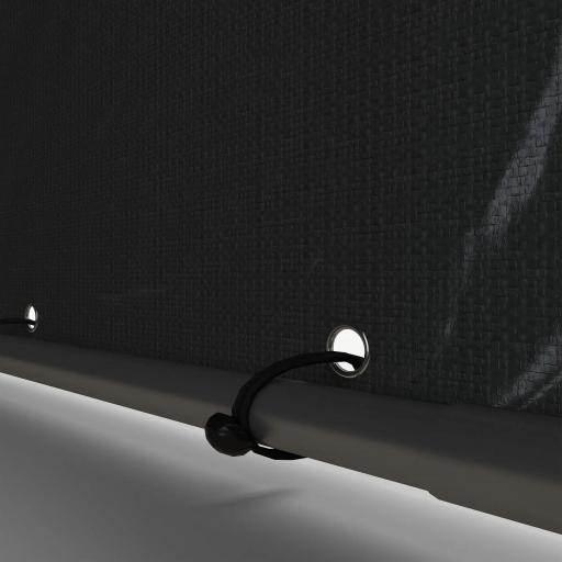 Carpa para Herramientas Bicicletas y Motos 1,6x2,2x1,7 m con 2 Habitaciones Puerta con Cremallera Impermeable Gris [7]