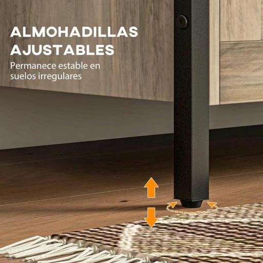 Baúl de Almacenaje para Dormitorio 95 L con Tapa Banco de Almacenaje con Bisagra de Seguridad 80x40x50 cm Grisáceo [6]
