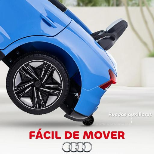 Coche Eléctrico para Niños de +3 Años AUDI RS e-tron GT Coche de Batería con Mando a Distancia 103x58x41 cm Azul [5]