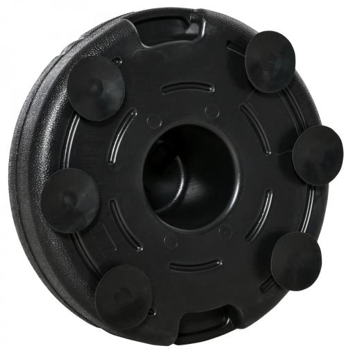 Saco de Boxeo de Pie con Altura Ajustable en 4 Niveles de 133-151 cm, Saco de Boxeo con Base Rellenable, Guantes e Inflador, para Adultos y Adolescentes, Negro y Rojo [6]