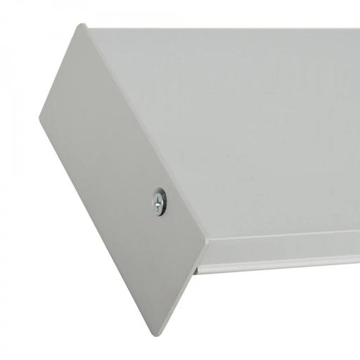 Puerta Corredera de Cristal 77,5x205 cm Puerta Corrediza Deslizante con Riel de Cristal de Seguridad Translúcido [7]