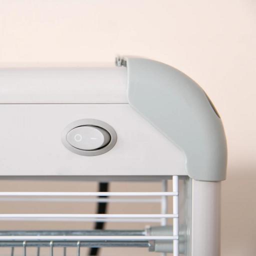 Lámpara Antimosquitos Eléctrico 30W Mata Mosquitos Eléctrico con Luz UV Efecto 60 m² 48,5x8,5x26,5 cm Gris [6]