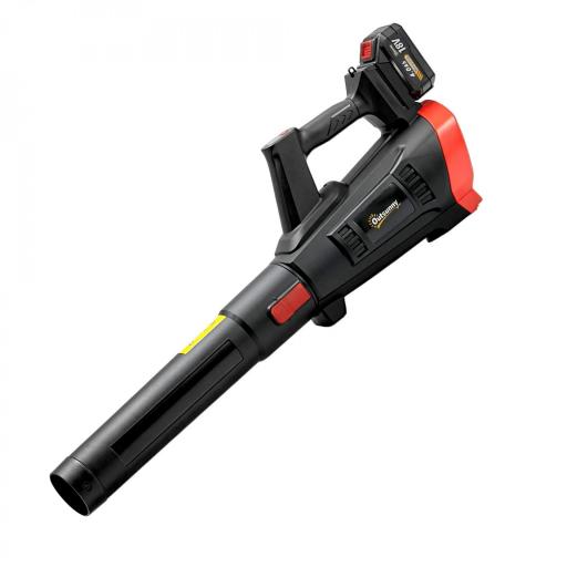 Soplador de Hojas Sin Cable 18V con 2 Baterías de 4.0Ah y Cargador Motor sin Escobillas 600W 3 Velocidades Negro [10]