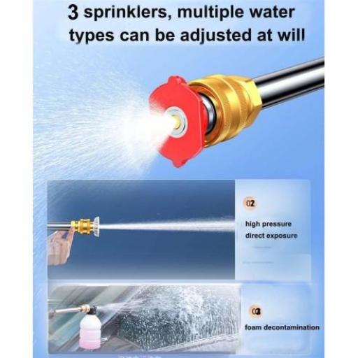 Pistola de agua a presión con 2 baterías [1]