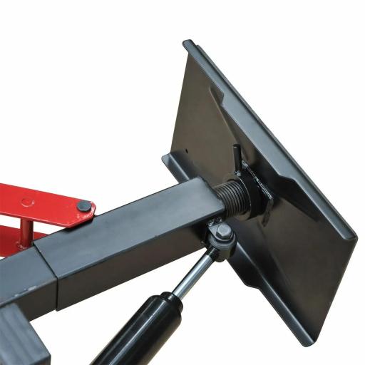 Caballete Elevador Universal Altura Ajustable 245-355 mm para Moto tipo Soporte de Motocross para Aparcar o Reparar Amortiguamiento Acero [2]