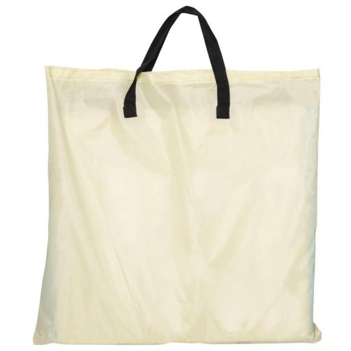 Set de 2 Esterillas de Playa Plegables 124x53x45 cm con Respaldo Ajustable y Reposacabezas Esteras de Playa Portátil de Tela Oxford Acero con Bolsa de Transporte para Balcón Jardín Beige [5]