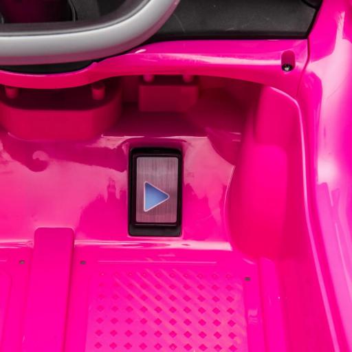 Coche Eléctrico para Niños de +3 Años Volkswagen E-Buggy 12V con Mando a Distancia 2,4 G Ruedas con Suspensión Rosa [10]
