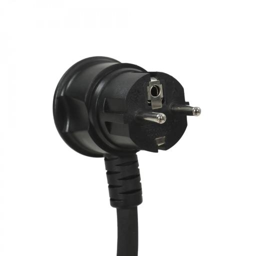 Cargador Coche Eléctrico Tipo 2 3,5kW 5m 6-16A Temporizador 1-12h Enchufe Schuko Pantalla LCD IP65 de Pared Bolsa Negro [11]