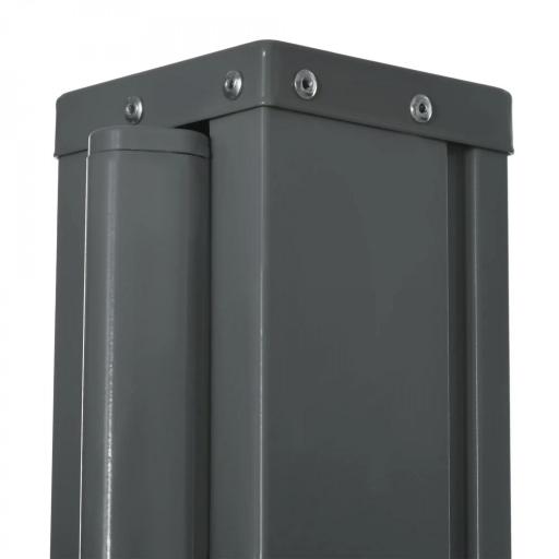 Toldo Lateral Retráctil 300x160cm Pantalla Enrollable Mampara de Privacidad y Protección Solar para Balcón Terraza Crema [6]