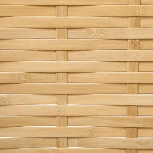 Biombo de 3 Paneles Plegable 120x1,8x170 cm Separador de Ambientes de Bambú Estilo Rústico Natural [8]