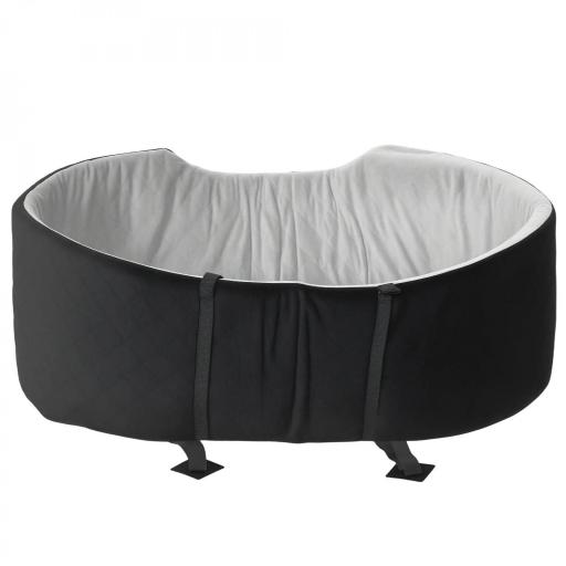 Asiento de Coche para Perros Pequeños y Medianos de hasta 15 kg con Funda Extraíble y Lavable Base Antideslizante Negro [6]