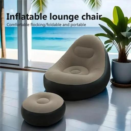 Sillon con reposapiés hinchable [1]