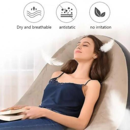 Sillon con reposapiés hinchable [2]