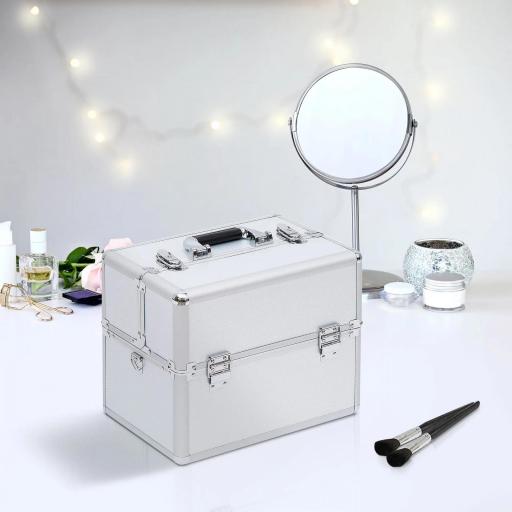 Maletín Maquillaje 36'5x24x29cm 3 Niveles Maleta Neceser Cosmetica Profesional [5]