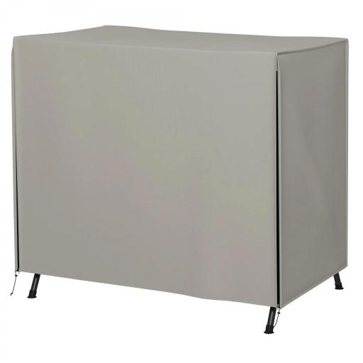 Funda para Balancín de Jardín con Cremallera Cubierta para Muebles de Exterior 177x114x152 cm Gris [9]