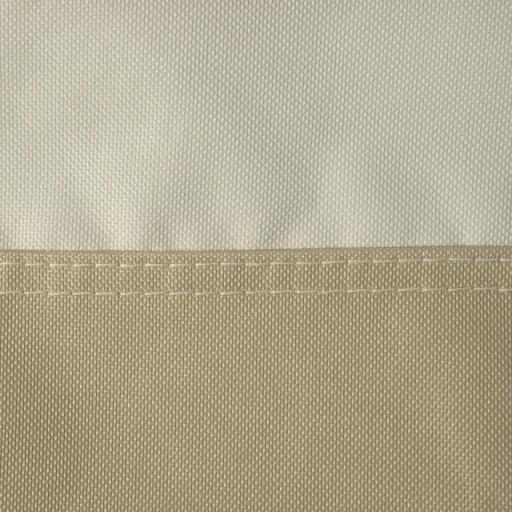 Funda para Sillas Apilables 90x70x115 cm Impermeable de Tela Oxford 600D Anti-UV Beige y Café [6]