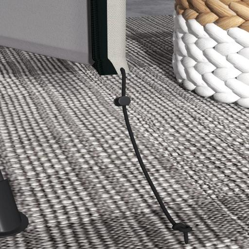 Funda para Balancín de Jardín con Cremallera Cubierta para Muebles de Exterior 177x114x152 cm Gris [7]