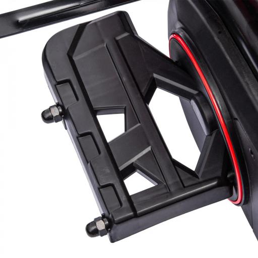 Go Kart a Pedales para Niños con Asiento Ajustable Neumáticos de Goma Freno de Mano Carga 50 kg 121x58x61 cm Rojo [6]