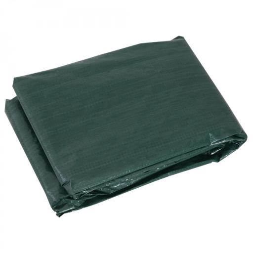 Funda Protectora para Muebles Rectangular Funda de Muebles para Jardín Impermeable Anti-UV Antipolvo 235x190x90 cm Verde [9]