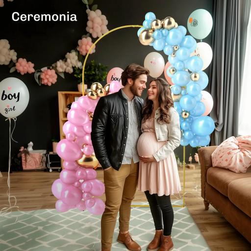 Arco de Jardín de Metal para Rosas Arco de Boda con Recubrimiento en Polvo para Decoración 120x40x220 cm Dorado [6]
