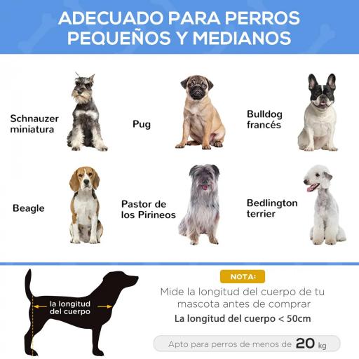 Cama Elevada para Perros Refrescante y Transpirable 91x69x29 cm Malla de Textilene Reposacabezas Inclinado Negro [5]