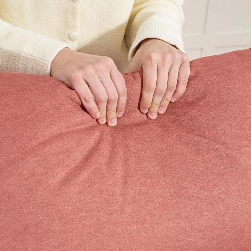 Sillón Reclinable con Motor sin Escobillas Reposapiés Tapizado Resistente y Bolsillos Laterales 80x83x104 cm Naranja [7]