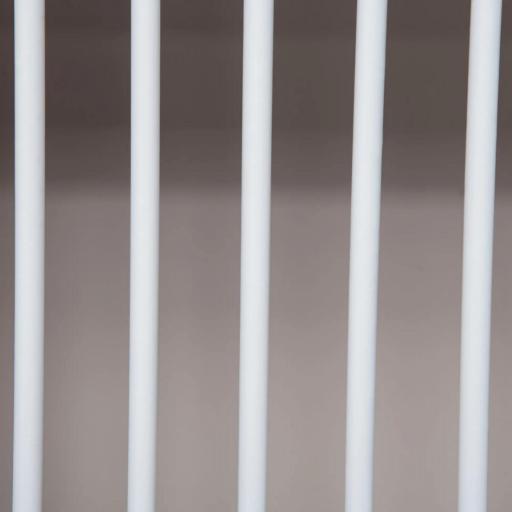 Cubierta de Radiador Cubre Radiador Moderno Pintado de MDF con Estante Superior para Salón Dormitorio 60x18x84 cm Blanco [8]