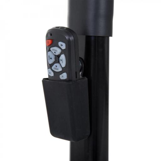 Cinta de Correr Plegable Cinta de Andar 1-6 km/h con Botón de Emergencia Pantalla LCD Control Remoto Potencia de Motor 500W Ahorra Espacio 105x56x108,5 cm Negro [7]