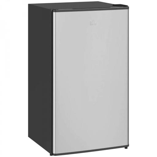 Mini Nevera Silenciosa 91 L Clase E con Temperatura Regulable 5 Niveles Puerta Reversible Estantes Ajustables Negro [10]