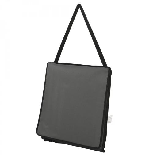 Conjunto de 2 Esterillas de Playa Plegable con Respaldo Reclinable y Bolsa de Transporte 142x51x40 cm Gris [7]